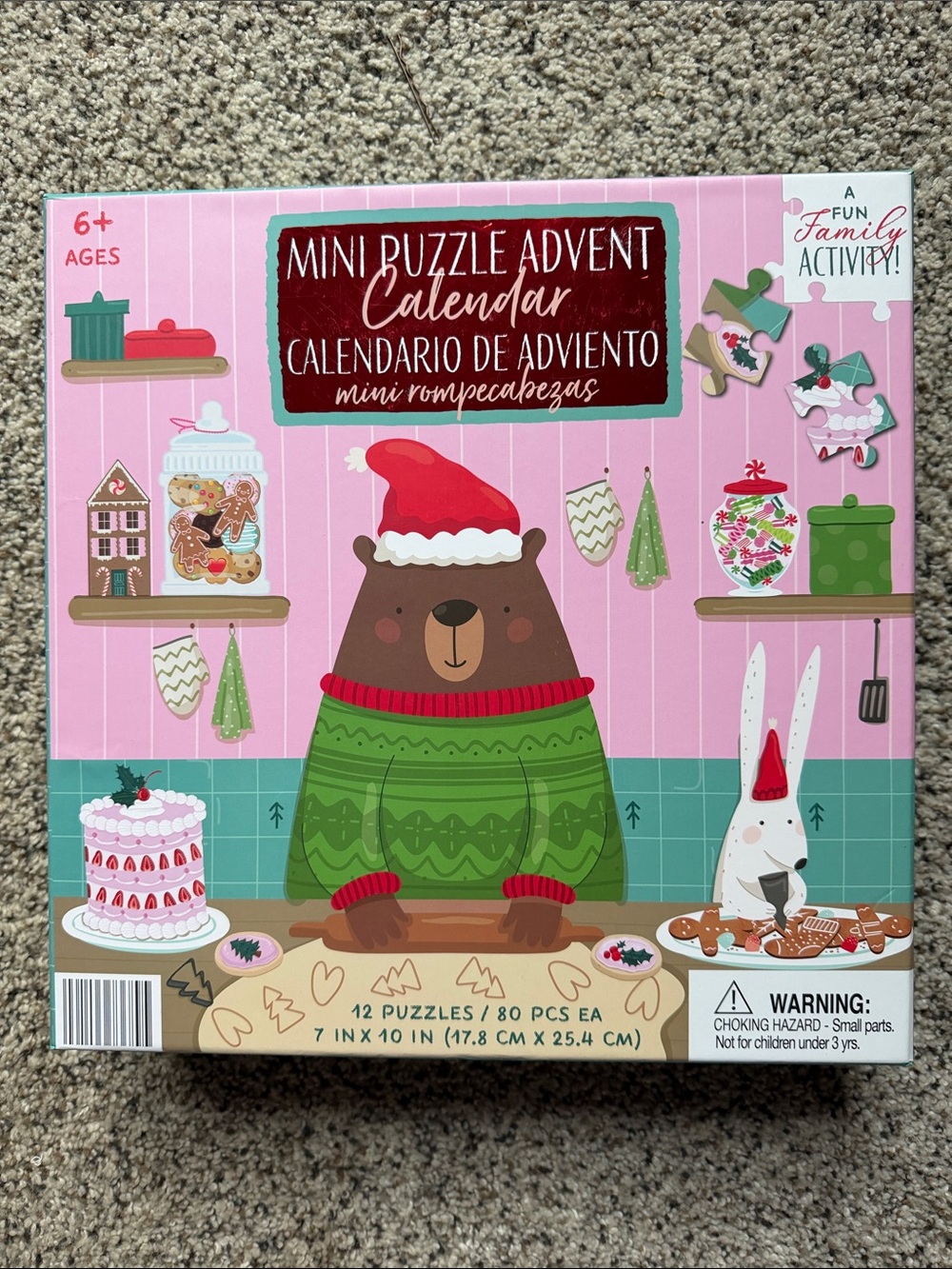 Mini Puzzle Advent Calendar from Aldi’s